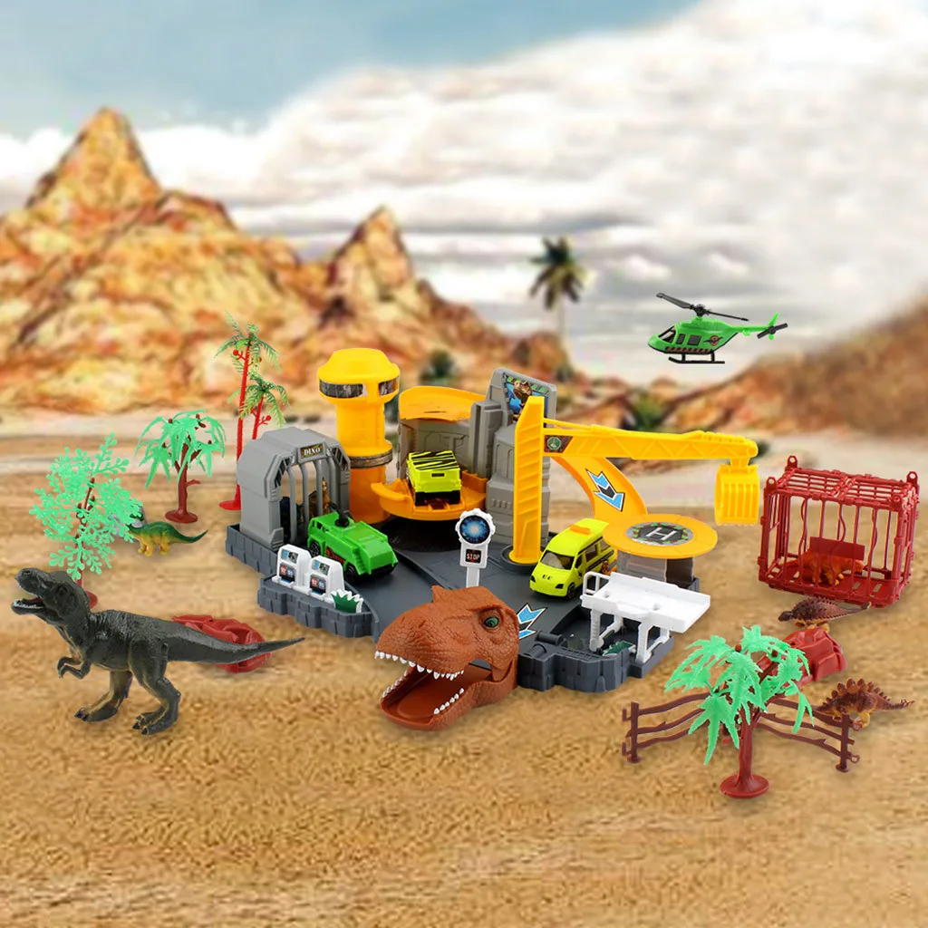 Детские игрушки DIY динозавр научно-исследовательский центр имитирует модель динозавра детские игрушки 1 шт. динозавр, игрушки для детей