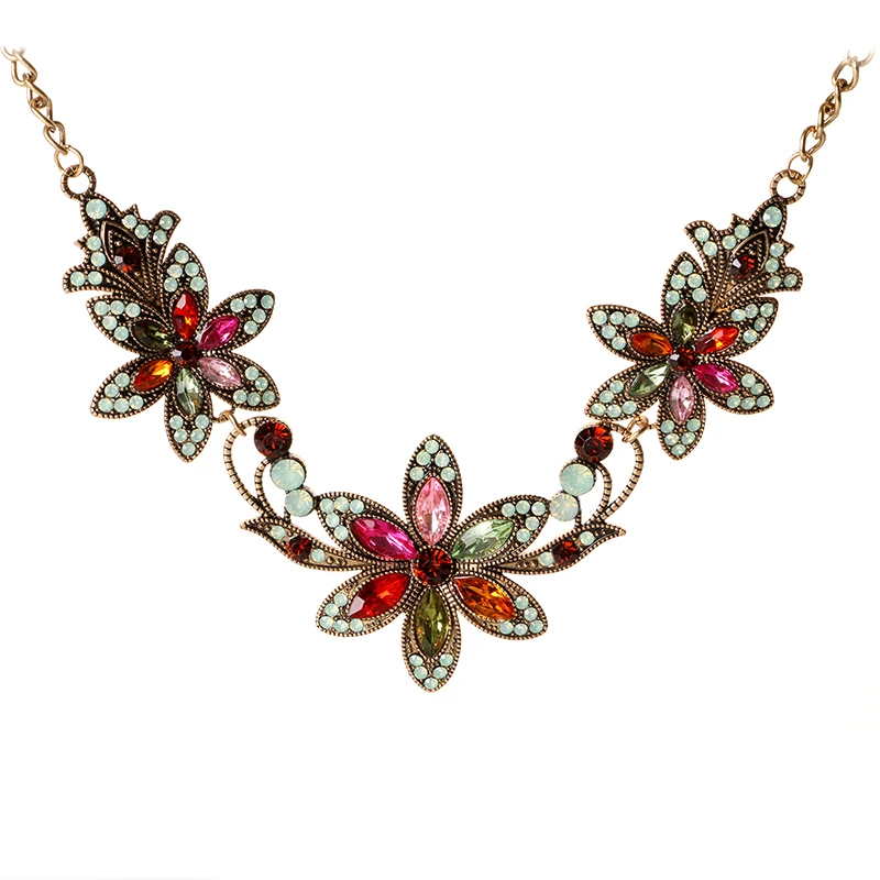 Lemon Value Statement Choker Rhinestone Colares Vintage