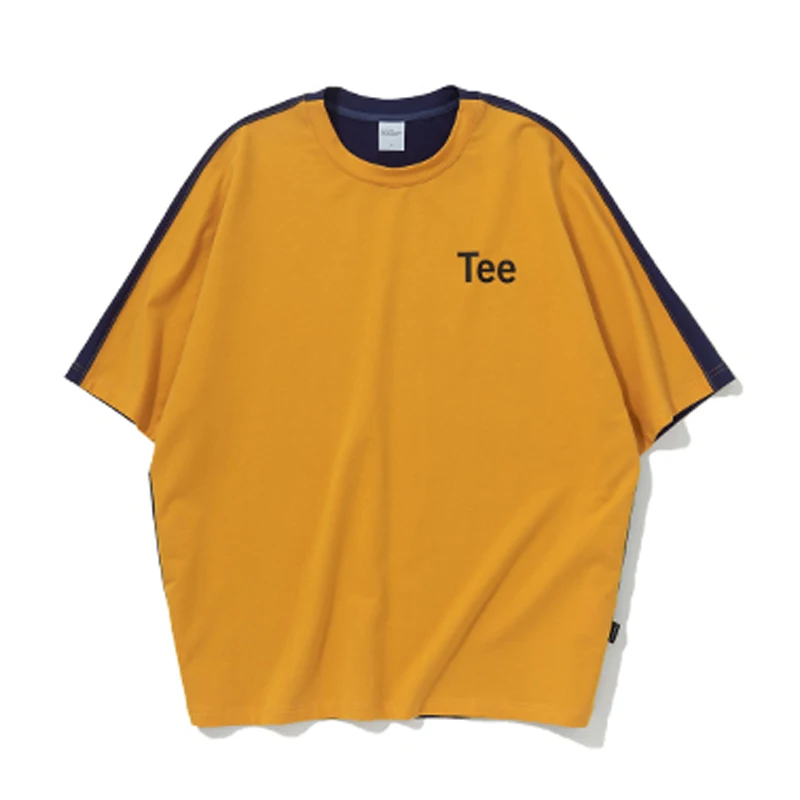 

2019 New Arrivals Spring Summer new design tops men t shirt hip hop shirts men clothing Letter Print tee Loose Oversized Tees