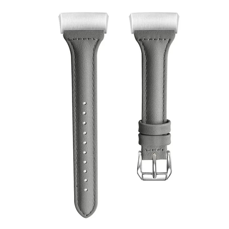 Replacement Accessories Leather Wristband Bands Wrist Straps forFitbit Charge 3 Watch Women Men 22mm 5.5-8.0 inch  40AP507_1