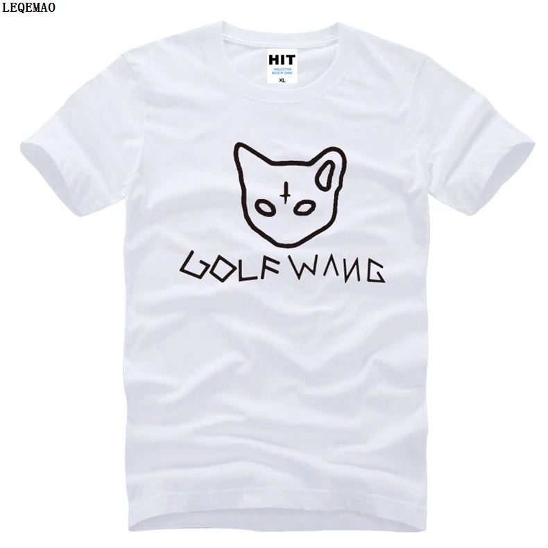 Модные Для мужчин OFWGKTA футболка Odd Future хлопковые футболки Гольф Ван творческий с