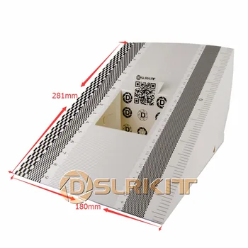 

DSLRKIT 2PCS Lens Focus Calibration Alignment AF Micro Adjustment Ruler Folding Card Size:L