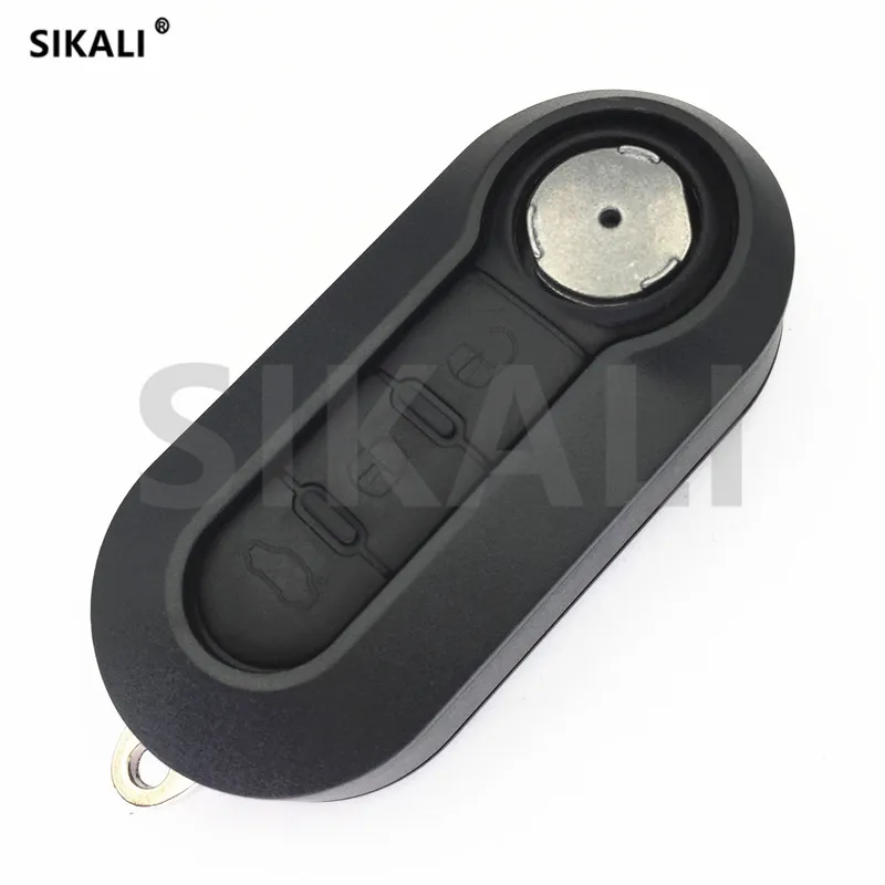 SIKALI 3 кнопки дистанционного ключа 433 МГц для FIAT 500, Doblo, Fiorino, Grande, Punto, Punto Evo, Qubo