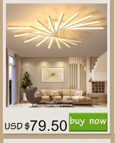 Потолочный светильник, светодиодный светильник для гостиной, спальни, кабинета, домашнего декора, AC85-265V, современный белый Потолочный светильник