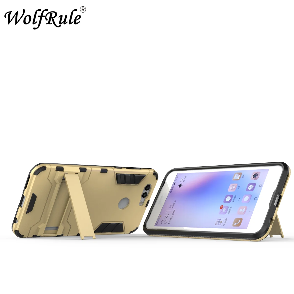 Чехол для Huawei Nova 2 Plus чехол силиконовая резиновая броня Жесткий задней панели