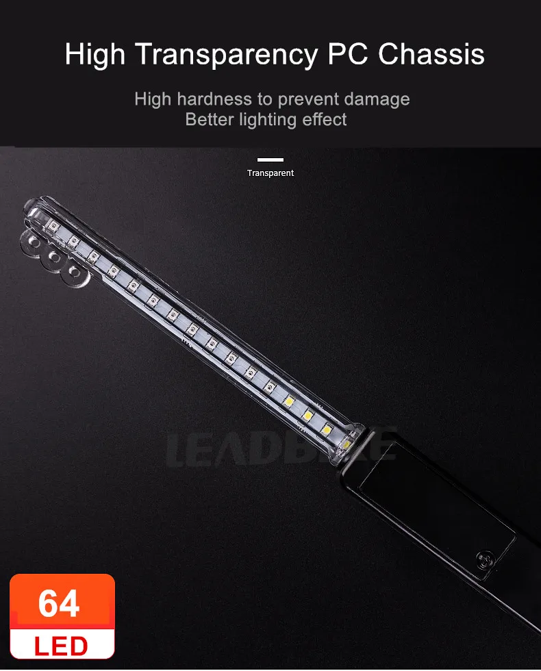 Discount Leadbike Bicycle Wheel Light 64 LEDs 30 Patterns Double Side Display Bike Front Tail Light Spoke Light Waterproof Tire Light 8