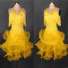 Высокое качество на заказ спираль рыбья кость латинские румба, ча-ча-ча Сальса Танго цельное латинское танцевальное платье Алмазный конкурс L036