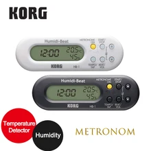 KORG Humidi Beat HB1WH метроном с детектором влажности/температуры, скрипка/Метроном Sax, латунная полоса или метроном оркестра
