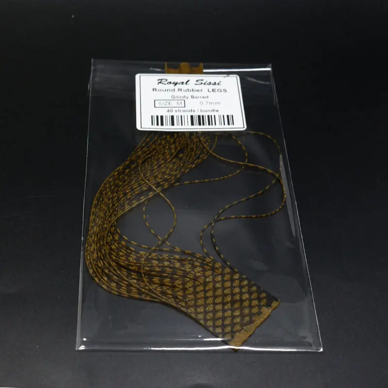 200 нитей 5 цветов/комплект резиновые ноги гризли|tying materials|fly tying materialsfly |