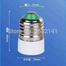 Высокое качество E27 для E14 база лампы преобразователь Светодиодный свет лампы Адаптерный винт гнездо