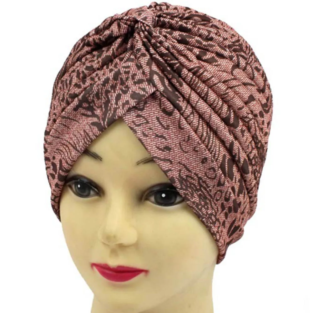 New Style Indian Style Stretchable Turban Chemo Headwrap Women Men Head