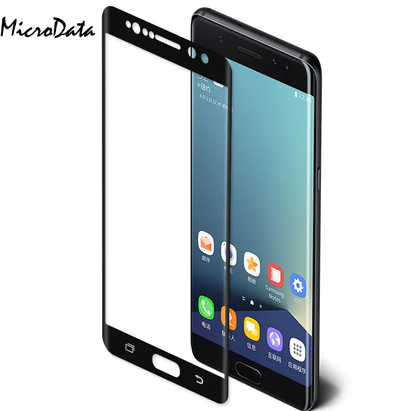 

9H 3D Full Curved Screen Protector For Samsung Galaxy Note FE Fan Edition Tempered Glass Film Protection Samsung Note 7 Note7