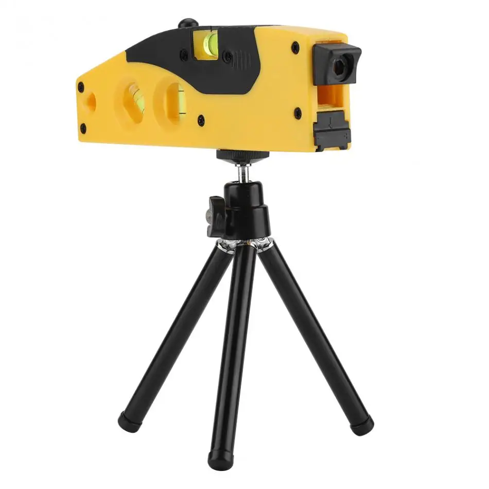 Straight angle calibration adjustment tool with tripod bracket 1 cross line / point laser level