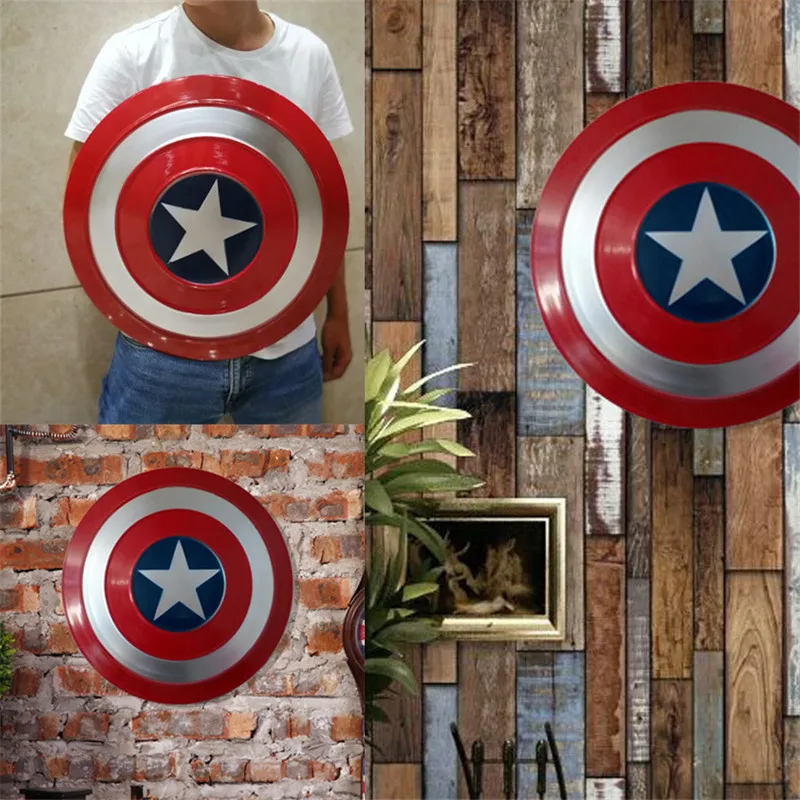 Мстители, Капитан Америка, Steve Rogers Shield, косплей, опора, металлические повреждения, металлические подвесные украшения, декор для комнаты