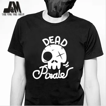 

2013 fasion summer men t-shirt luminous Skull Pirate skeleton skull shirts punk rock tee disigner original design Skullcandy