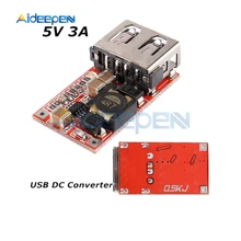 6-24 в 12 В/24 В до 5 В 3A автомобильный модуль зарядного устройства USB DC-DC понижающий преобразователь модуль питания