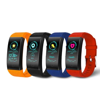 

Fashion Luxury Fitness Watch Smart Watch Sports Four Colors Heart Rate Pedometer Waterproof Watch Top Brand Clock For Best Gifts
