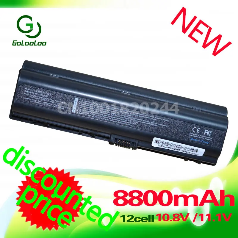 Golooloo 8800 мА/ч Батарея для hp Pavilion dv2000 dv2100 dv2200 dv2400 dv2300 dv2500 dv2600 dv2700 dv6900 dv6800 DV2800 D2900|battery