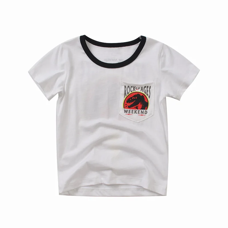 2019 summer kids t shirts girls tops boys tops dinosaur kids t shirts ins hot children tops tees kids christmas shirt