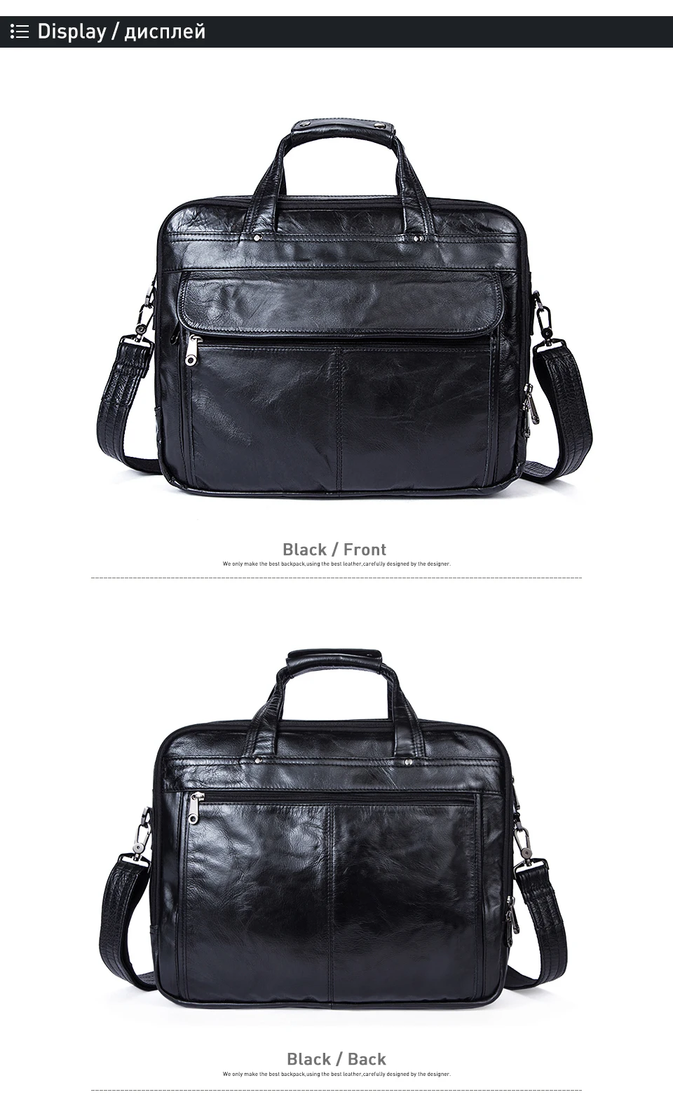 3 travel handbag men leather