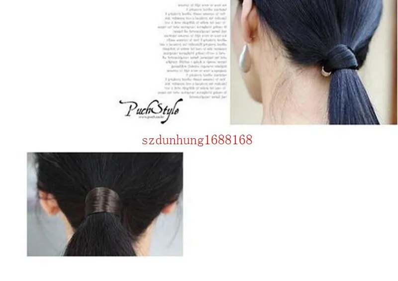 1000 шт женский прямой/оплетка парик эластичная лента для волос Веревка резинка для волос для хвоста держатель высокое качество