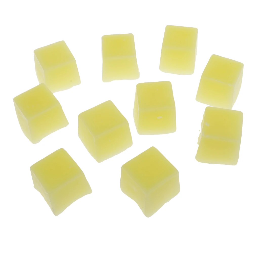 10pcs Cube Candle Wax Paraffin Wax Blocks for DIY Candle Making Supplies