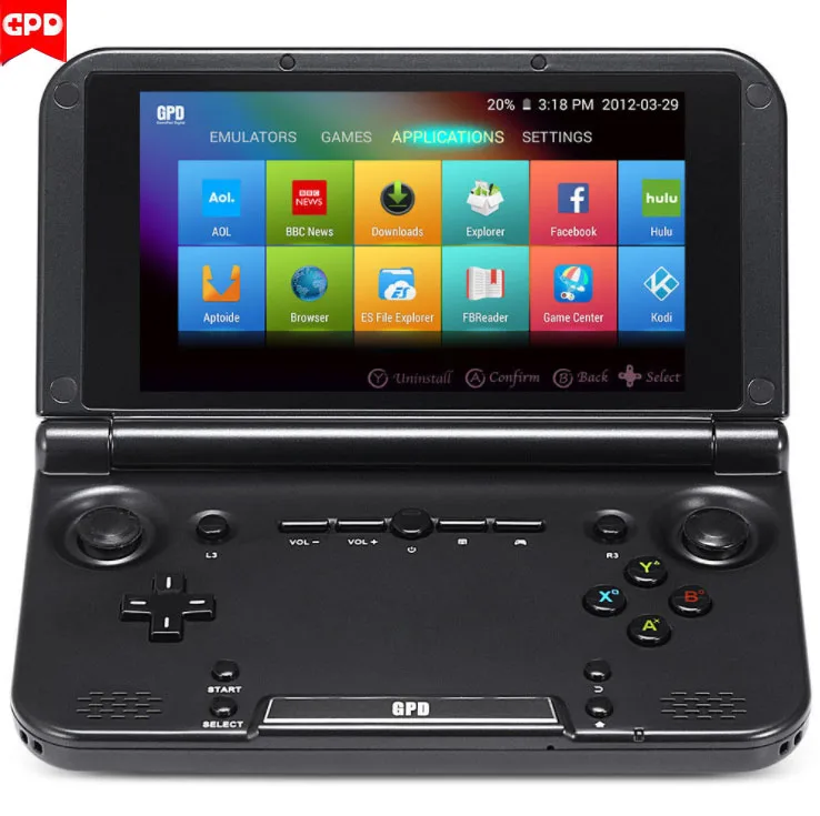 GPD XD plus 4 ГБ/32 Гб 5 дюймов Android7.1 геймпад планшетный ПК MT8176 шестиядерный обрабатываемый H-IPS 1280*768 gameplay