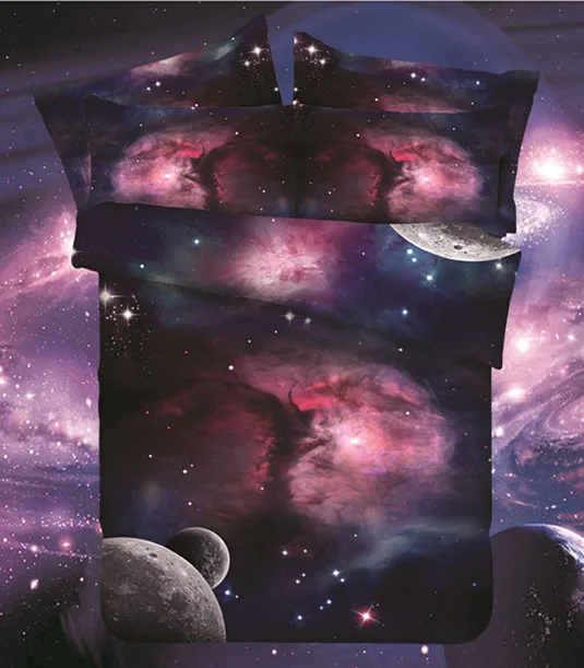 Best Offers Unihome 3/4PCS Hipster Galaxy 3D Bedding Set Universe Outer Space Themed Galaxy Print Bedlinen Duvet cover & pillow CASE Best Offers Unihome 3/4PCS Hipster Galaxy 3D Bedding Set Universe Outer Space Themed Galaxy Print Bedlinen Duvet cover & pillow CASE