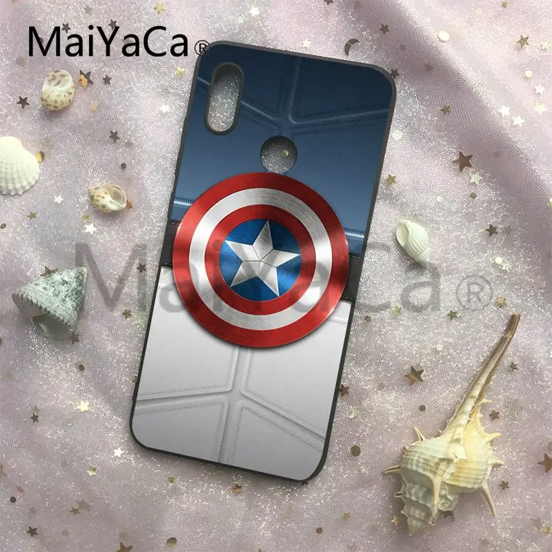 MaiYaCa Capitan America Soft Silicone TPU Cell Cases For Redmi Note 4 5 Redmi 5 5plus Xiaomi 6 6plus 6X 8 8SE MI Note2 3 - Цвет: Style 7