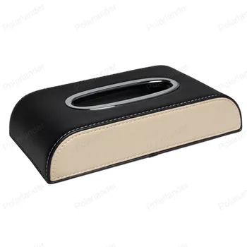 

5 Colors Stylish Elegant Durable Leather Household Home Office Car Tissue Box Holder for A/udi A4L A3 A6L A8 Q3 Q5 Q7