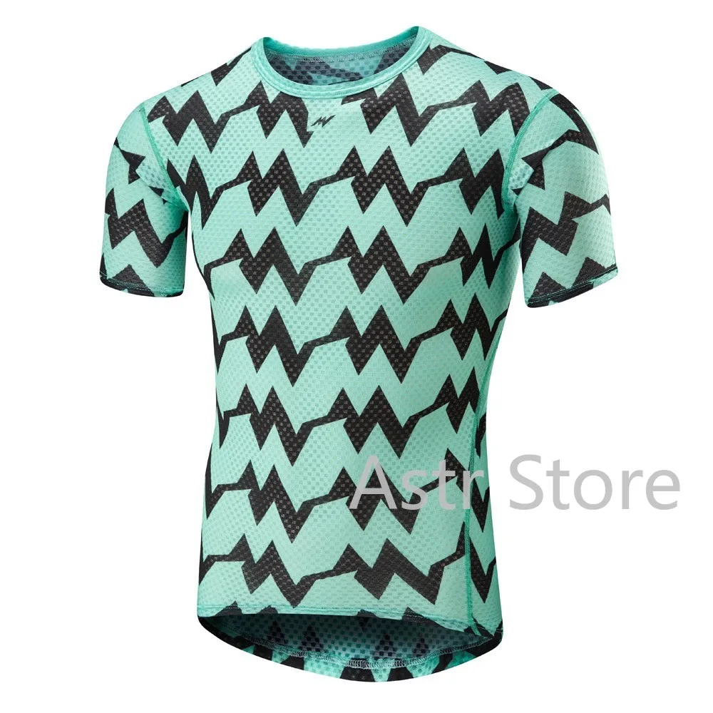 2019 Morvelo New Baselayer Unrestrictive Fit with High Breathability Summer Short Sleeve Open Mesh Fabric Cycling Underwear Men