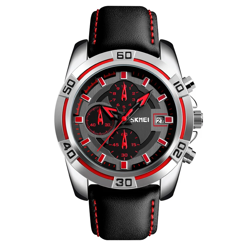 

Fashion Men's Business Personality Quartz Watch Waterproof Belt 2018 New Moment Sport Wrist Clock Top Brand Luxury A49 Z