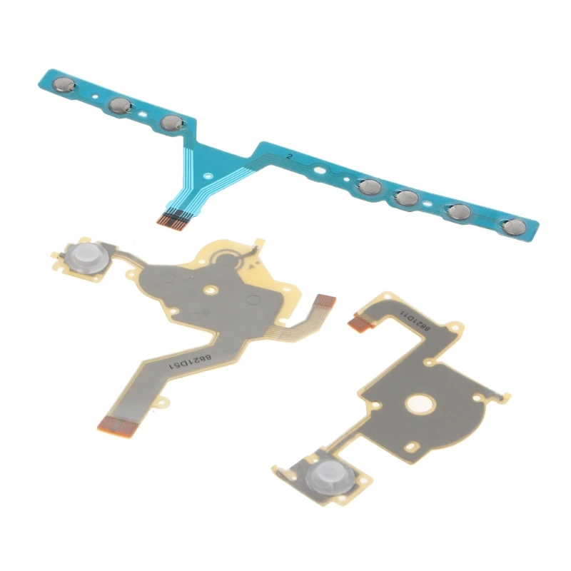 

Brand High Quality Direction Cross Button Left Right Key Volume Flex Cable Replacement For PSP 3000 Game Accessory 2019 New