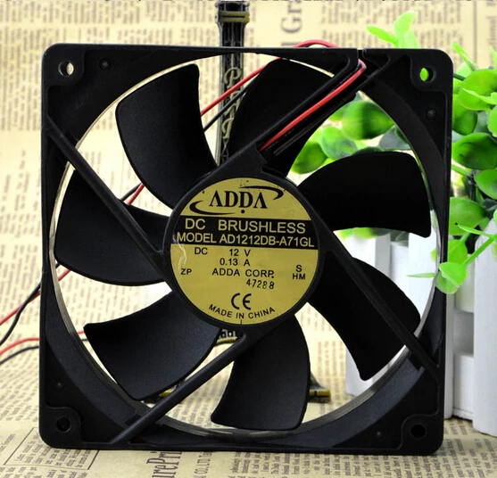 

Wholesale: original authentic ADDA fan AD1212HB-A71GL 120*120*25 DC12V cooling fan