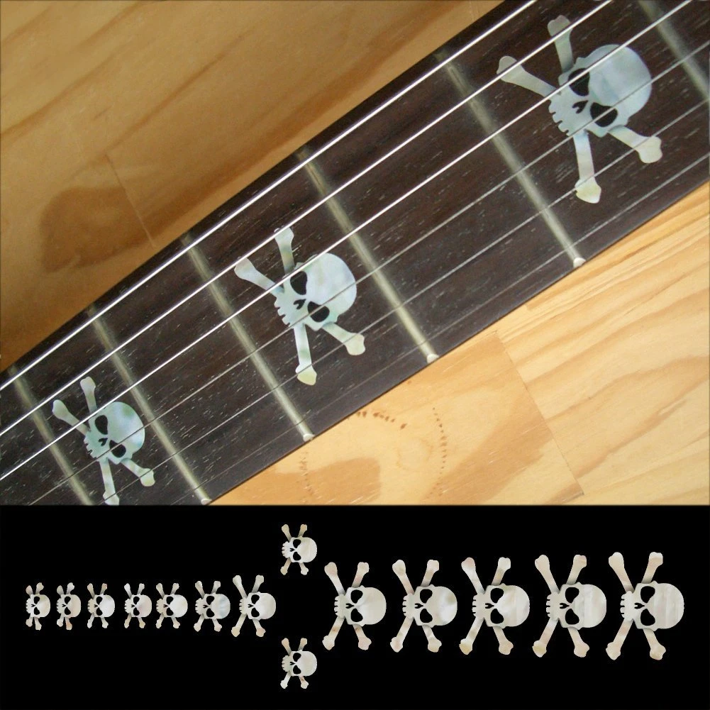 Schöne Fretboard Marker Aufkleber Aufkleber Shell Inlay für Gitarre Zubehör