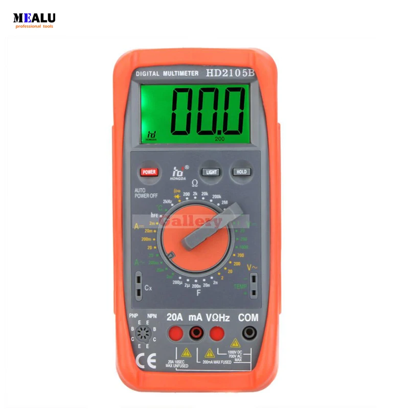 LUISONG YH-KE Multimeter Digital Meter Multimeter,UT803 Desktop LCD Display Digital Multimeter Thermometer 5999 Counts LUISONG YH-KE Multimeter Digital Meter Multimeter,UT803 Desktop LCD Display Digital Multimeter Thermometer 5999 Counts