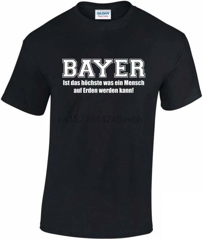 Футболка Bayer S-3XL Das Hochste M'nchen Bundesland Land Stadt Fun Spa Bayern | Мужская одежда