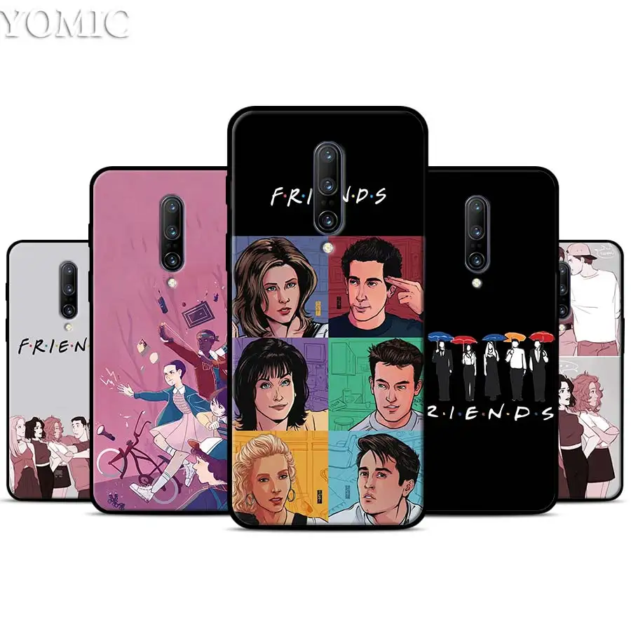 Friends TV Silicone Case for font b Oneplus b font font b 7 b font 7Pro