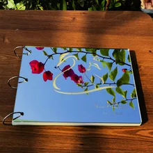 Персонализированные подарки для свадьбы, свадебные сувениры A5 Размеры Зеркало Цвет серебристый, золотой свадебный подарок Приём книга пользовательское имя Гостевая книга