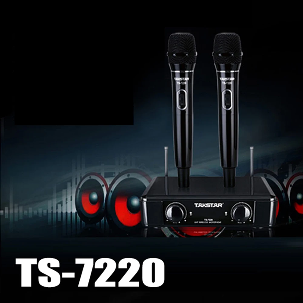 

Takstar TS-7220HH UHF Wireless Handheld Mircophone Mic System