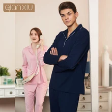 Стиль мужские комплекты Повседневная дышащая впитывающая пот Пижама домашняя одежда 1902