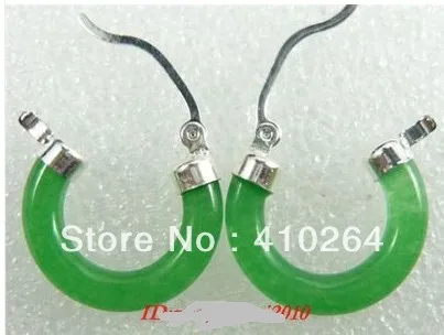 $ Wholesale_jewelry_wig бесплатная доставка ювелирные изделия натуральный зеленый камень