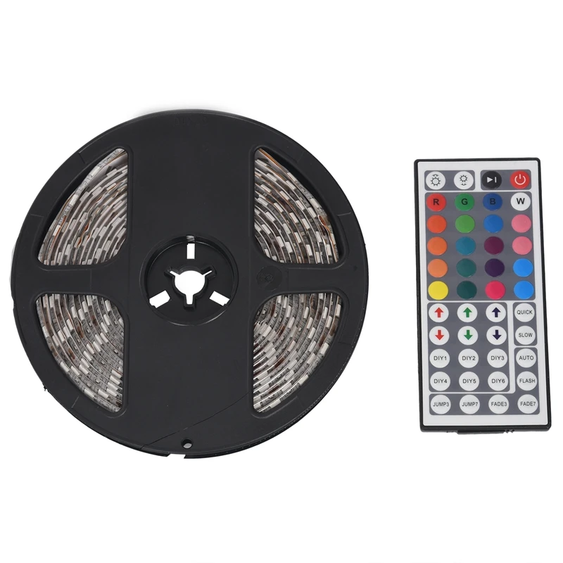 

5M LED 5050 RGB Strip Light Kit Flexible Dimmable Waterproof