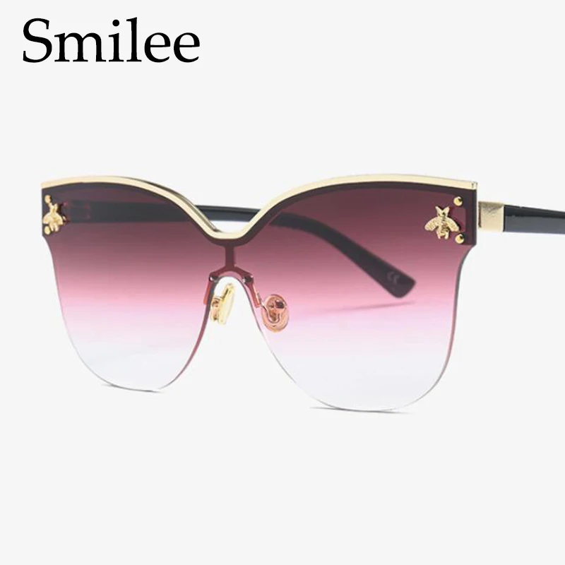 

luxury brand oversize cat eye sunglasses designer brand luxury shades for women transparent red glasses Fashion 2019 Gafas UV400