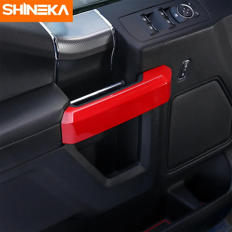 SHINEKA Стайлинг автомобиля ABS Внутренняя крышка внутренней дверной ручки обшивка