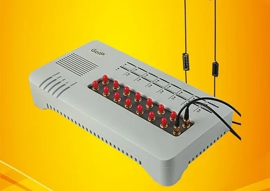Низкая цена лучшее качество VOIP GOIP 16 sim карт GSM шлюз каналов IMEI изменение|goip 16|gsm gateway