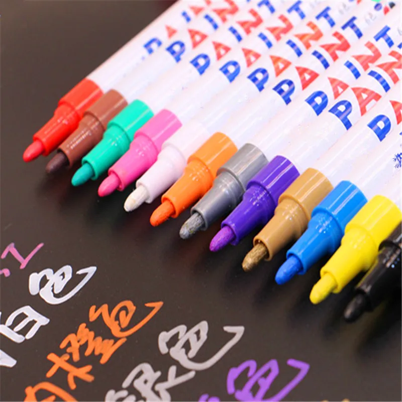 

Luxury pen Colors Paint Permanent Marker Pen Painting Oily Stationery pen