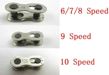 1 Pair 2pcs Bike Chains mountain road bike bicycle chain Connector for 6 7 8 9
