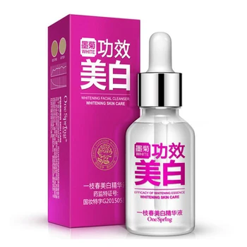 

100pcs One Spring Black Chrysanthemum Essence Face Serum Skin Care Freshing Moisturizing Hydrating Face Care Serum 15ml