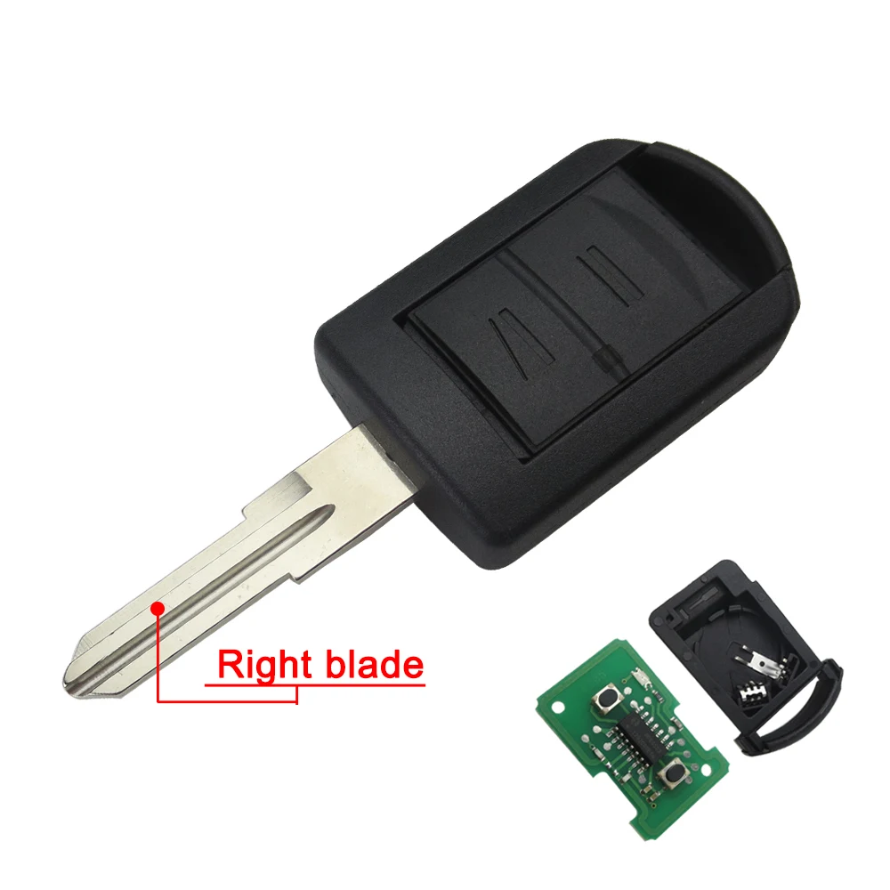 OkeyTech дистанционный ключ 433 МГц чип ID40 HU100 HU43 HU46 YM28 2 для Opel Agila Meriva B Astra G H Corsa C D Combo Tigra